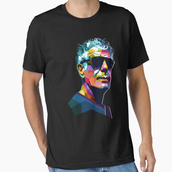 Vista previa del artículo con la obra «Copy of anthony bourdain jefe legendario», diseñado y vendido por LindaHempelnb.