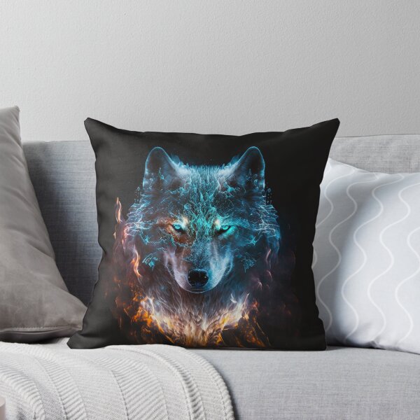 Aperçu de l'œuvre Puissant Loup créée et vendue par Stickapom.