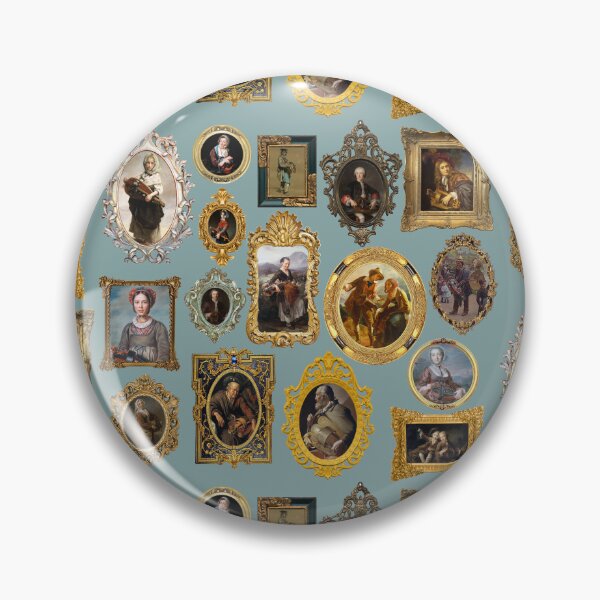 Item preview, Iconography of the hurdy-gurdy with baroque golden frames. designed and sold by Zal-Production.