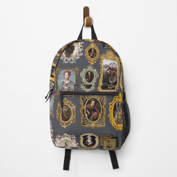 Item preview, Iconography of the hurdy-gurdy with baroque golden frames. designed and sold by Zal-Production.