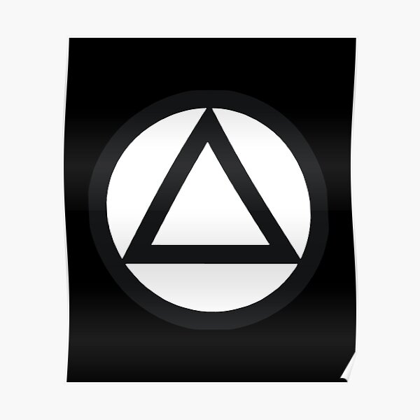 "AA Symbol" Poster for Sale by HarryTeesStore | Redbubble