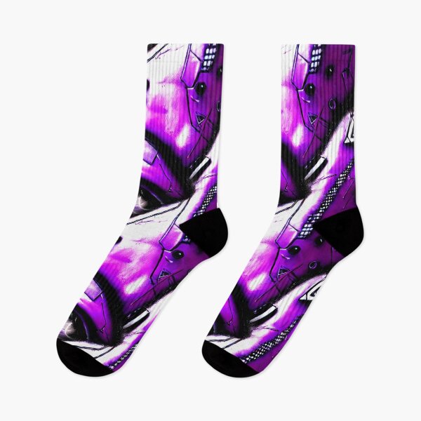 Item preview, Purple Graffiti Machine - Seamless Pattern designed and sold by Chubuter.