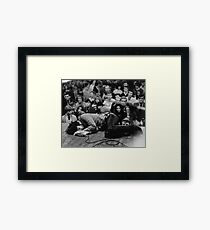 The Doors LIVE - Jim Morrison Framed Print