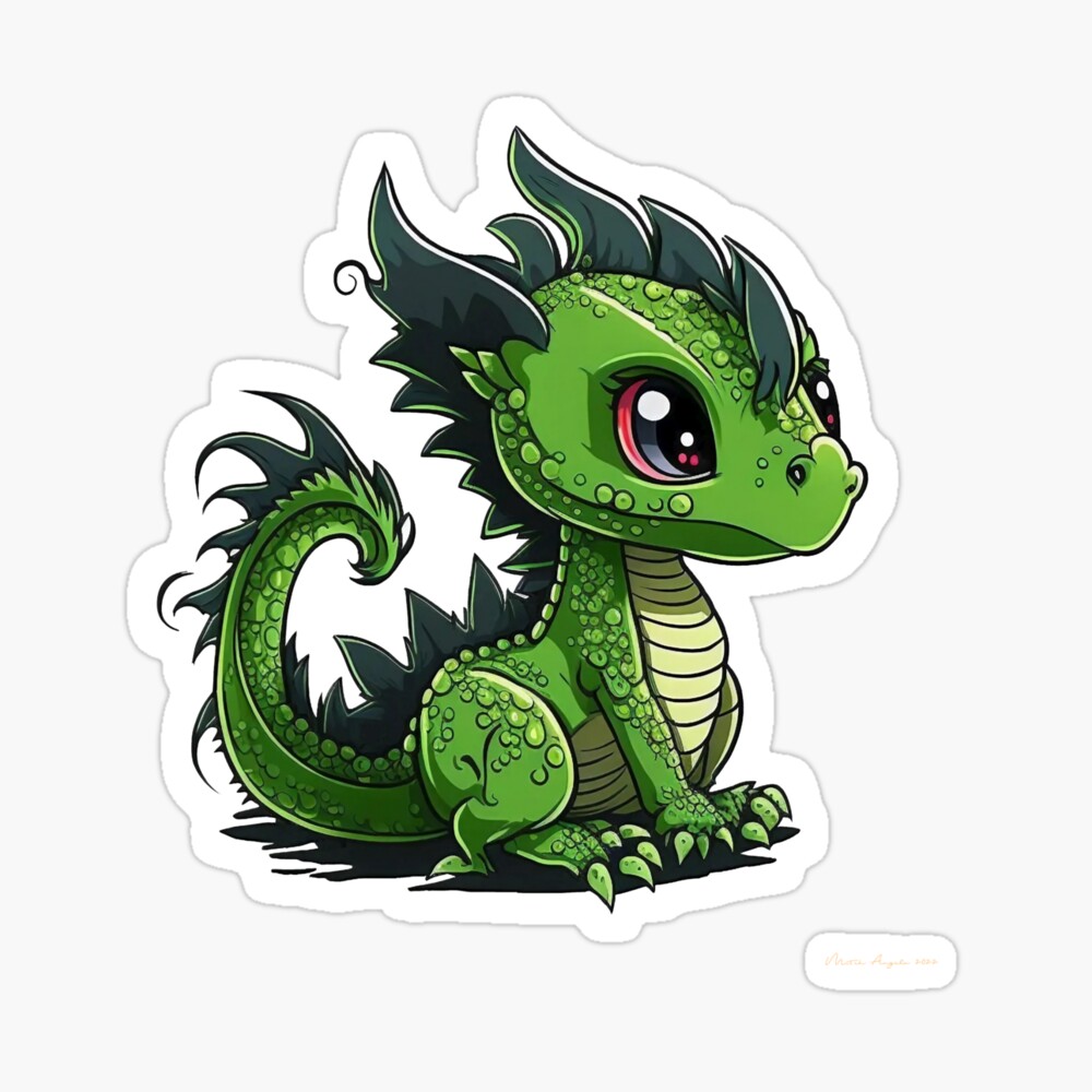 Kinder Drachen Cartoon Design - Einleiner Drachen Mit 100m Schnur Für Outdoor