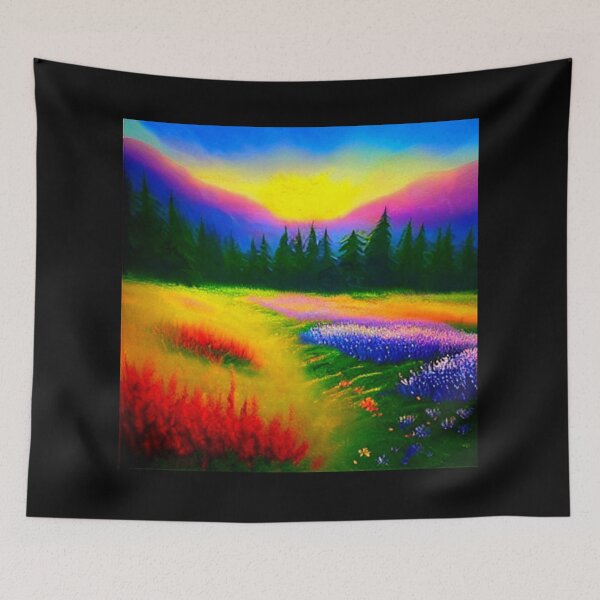 Item preview, Field of Flowers 24 - Throw Pillows and Prints.  designed and sold by ScatterHub.