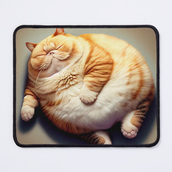Item preview, Fat Chubby Sleeping Cat designed and sold by ARTIMITY.