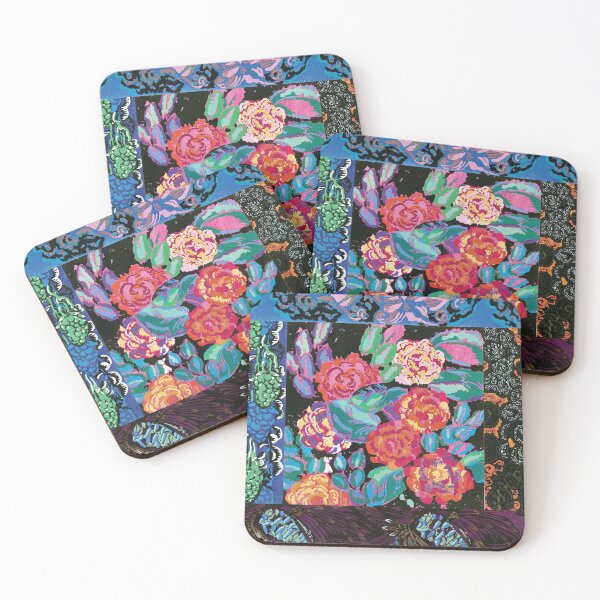 Item preview, Floral Art Deco designed and sold by chillaxcats.