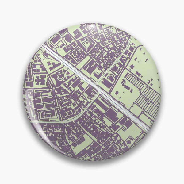 Item preview, Retro map of Doha Qatar designed and sold by wamuigaworld.