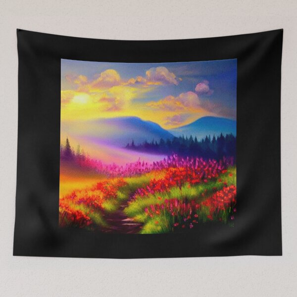 Item preview, Field of Flowers 25 - Throw Pillows and Prints.  designed and sold by ScatterHub.