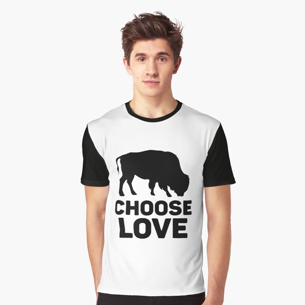 Choose Love Buffalo Bills Essential T-Shirt for Sale by Goreda