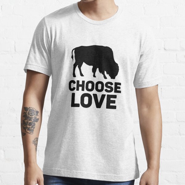 Choose Love Buffalo Bills Essential T-Shirt for Sale by Goreda