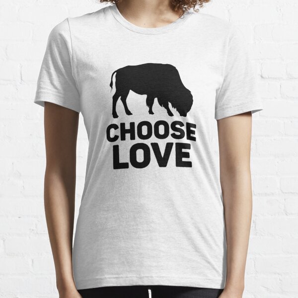 Buffalo Bills Choose Love T-shirt for Sale by 456hashi, Redbubble