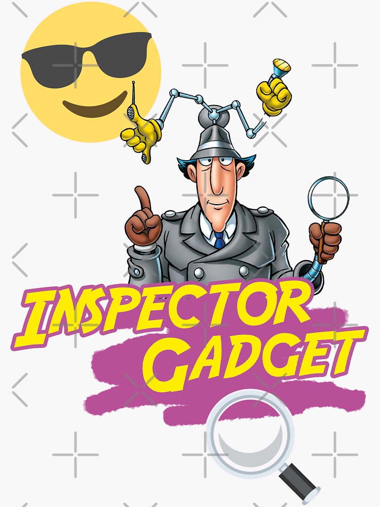 "Inspector Gadget hunts criminals with sophisticated technical