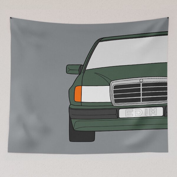 Item preview, Mercedes W124 green color designed and sold by EdimDesign.