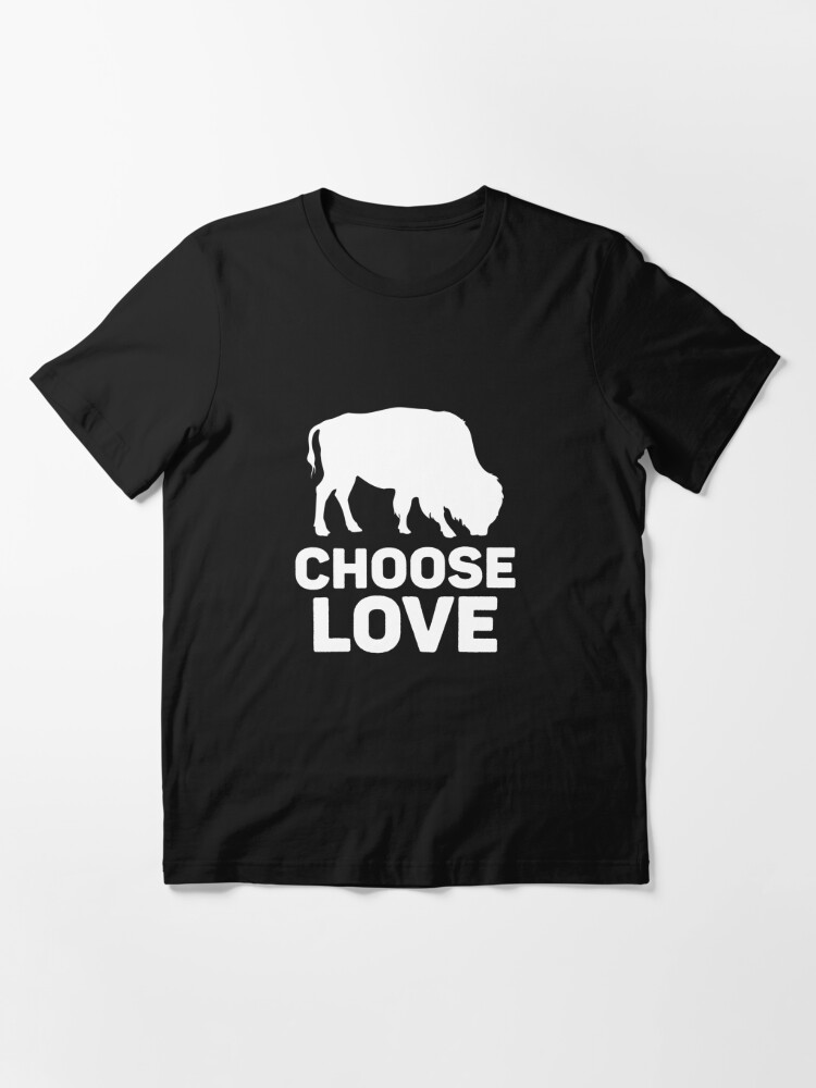 Buffalo Bills Choose Love T-shirt for Sale by 456hashi, Redbubble