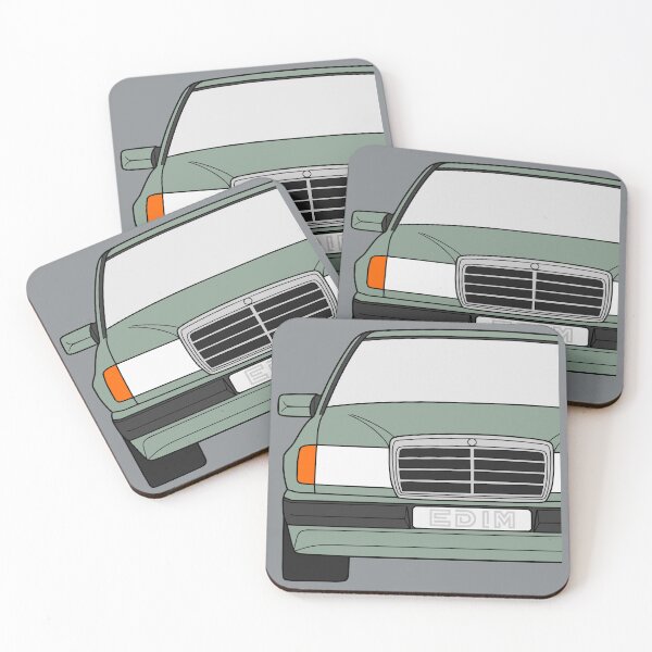 Item preview, Mercedes W124 crystal green color designed and sold by EdimDesign.