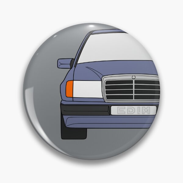 Item preview, Mercedes W124 ice blue color designed and sold by EdimDesign.