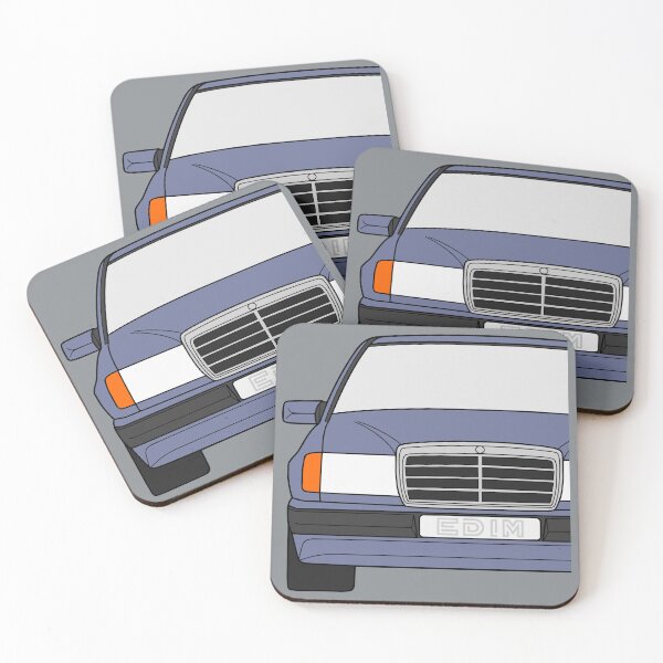 Item preview, Mercedes W124 ice blue color designed and sold by EdimDesign.
