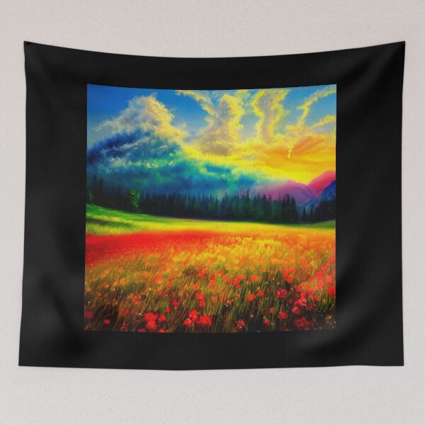 Item preview, Field of Flowers 26 - Throw Pillows and Prints.  designed and sold by ScatterHub.