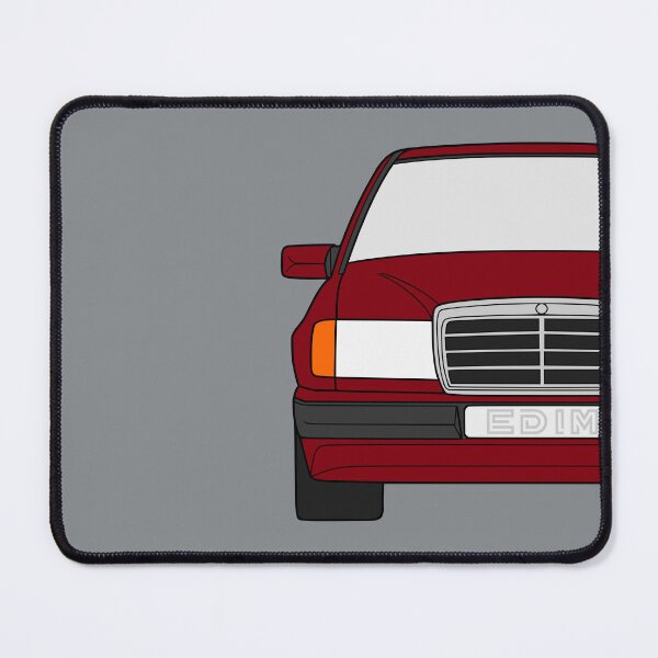 Item preview, Mercedes W124 garnet red color designed and sold by EdimDesign.