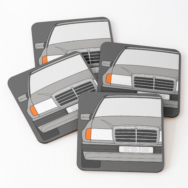 Item preview, Mercedes W124 silver color designed and sold by EdimDesign.
