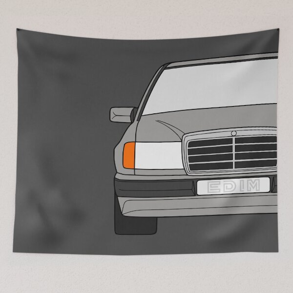 Item preview, Mercedes W124 silver color designed and sold by EdimDesign.
