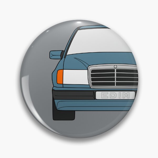 Item preview, Mercedes W124 teal color designed and sold by EdimDesign.