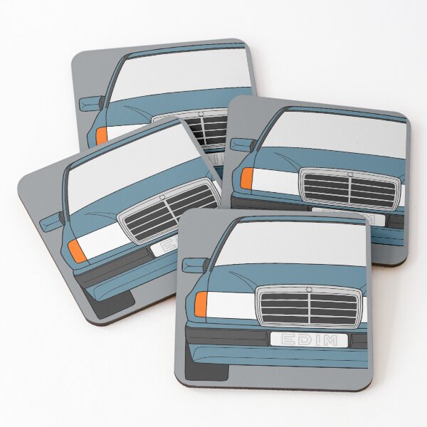 Item preview, Mercedes W124 teal color designed and sold by EdimDesign.