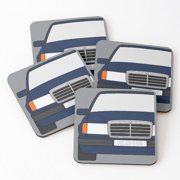 Item preview, Mercedes W124 nautical blue color designed and sold by EdimDesign.