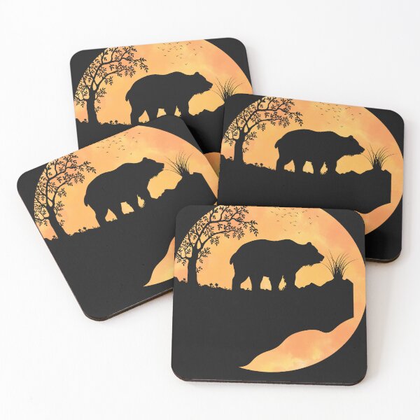 Item preview, Bear Sunset Vintage For Men Women Kids Cute Bear Design For Bear Lovers designed and sold by Thecitiesstore.