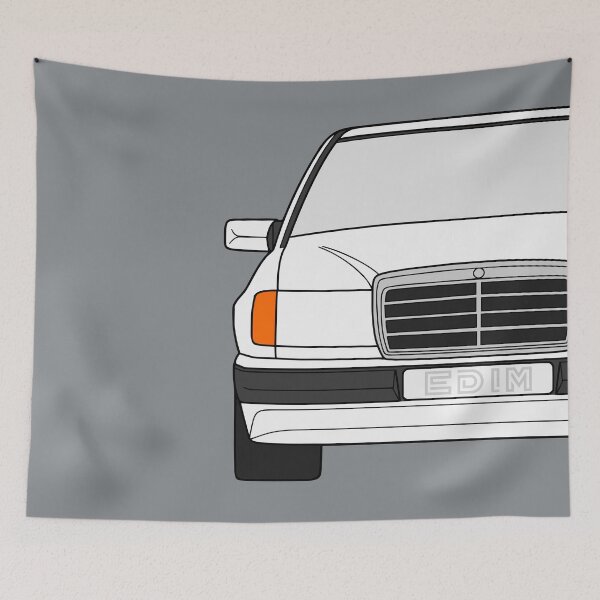 Item preview, Mercedes W124 white color designed and sold by EdimDesign.