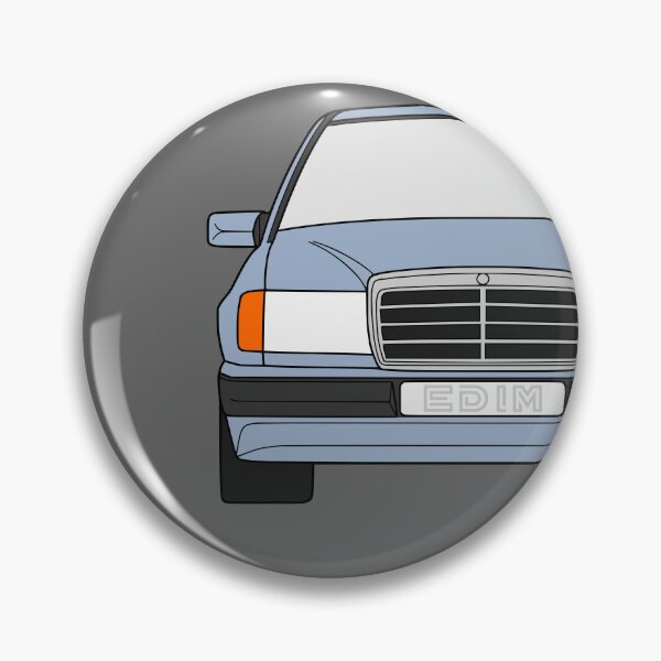 Item preview, Mercedes W124 carrara grey blue color designed and sold by EdimDesign.