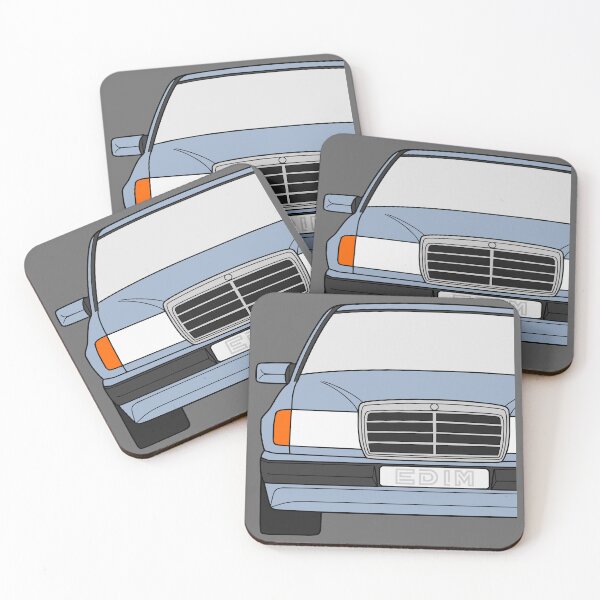 Item preview, Mercedes W124 carrara grey blue color designed and sold by EdimDesign.