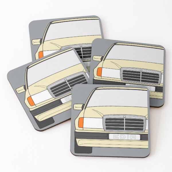 Item preview, Mercedes W124 light ivory taxi color designed and sold by EdimDesign.
