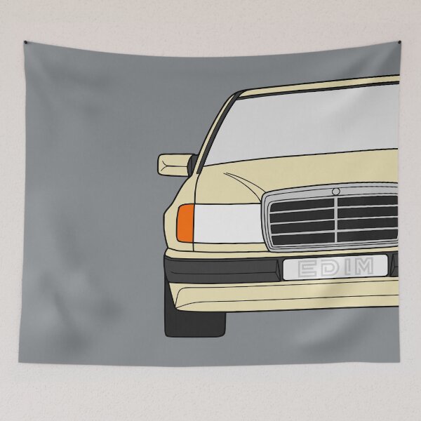 Item preview, Mercedes W124 light ivory taxi color designed and sold by EdimDesign.