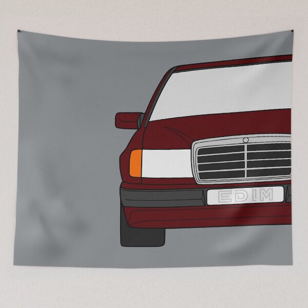 Item preview, Mercedes W124 desert red color designed and sold by EdimDesign.
