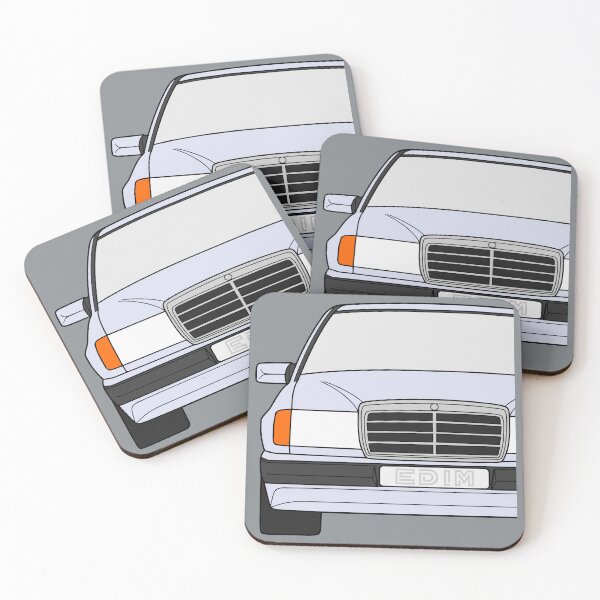 Item preview, Mercedes W124 ice white color designed and sold by EdimDesign.