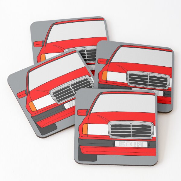 Item preview, Mercedes W124 red color designed and sold by EdimDesign.