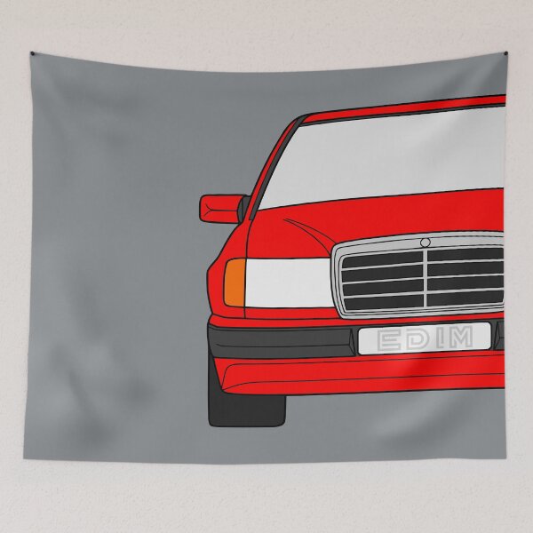 Item preview, Mercedes W124 red color designed and sold by EdimDesign.