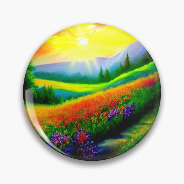 Item preview, Field of Flowers 27 - Throw Pillows and Prints.  designed and sold by ScatterHub.