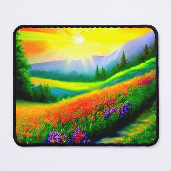 Item preview, Field of Flowers 27 - Throw Pillows and Prints. designed and sold by ScatterHub.