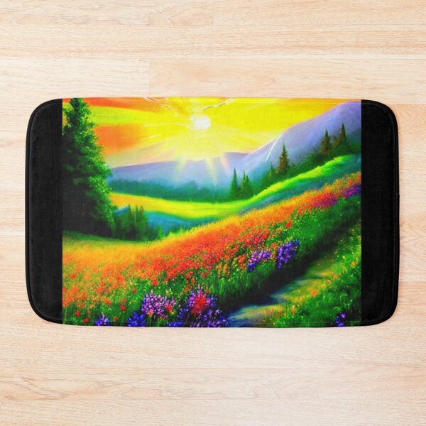Item preview, Field of Flowers 27 - Throw Pillows and Prints.  designed and sold by ScatterHub.