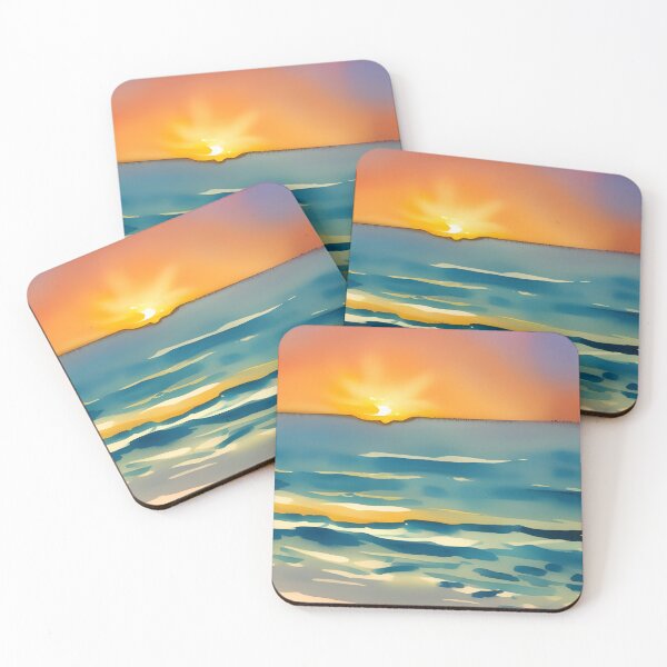 Item preview, Simple ocean lovers painting designed and sold by brandway.