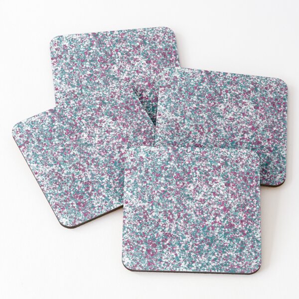 Item preview, Splashes of violet - petrol - white designed and sold by Zeewind.