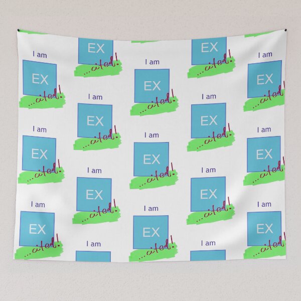 Item preview, I am excited . I am Ex. designed and sold by HausmannArt.
