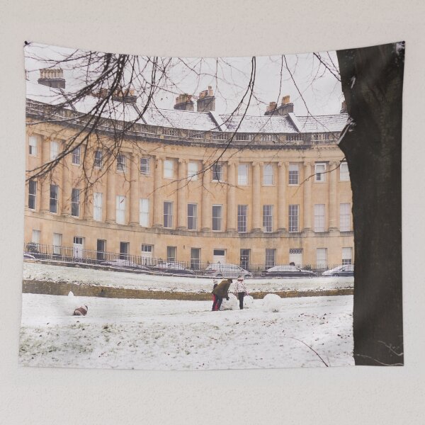 Item preview, Royal Crescent in Snow designed and sold by Rowena Ko.