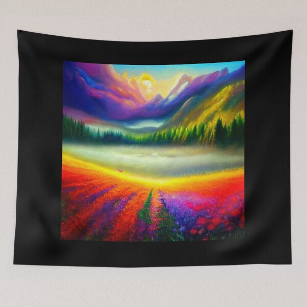Item preview, Field of Flowers 28 - Throw Pillows and Prints.  designed and sold by ScatterHub.
