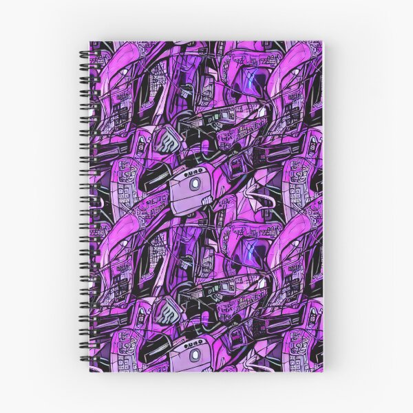 Item preview, Purple Graffiti - Seamless Pattern designed and sold by Chubuter.