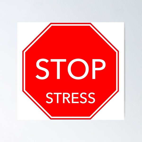 Item preview, STOP STRESS - road sign t-shirt  designed and sold by Arthur-08.