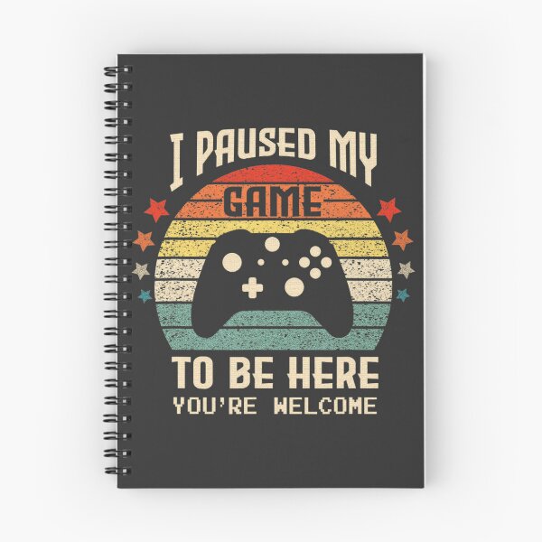 Item preview, I Paused My Game to Be Here Gamer Gaming Retro Vintage Gift  designed and sold by sernasreymanu.